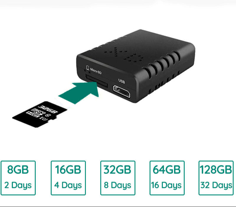 Mini Cam | Tiny Camera with Night Vision & Motion Detection | Discreet Security for Home Monitoring 5