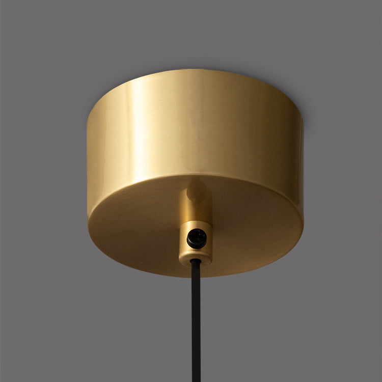 Modern Iron Hanging Lamp | Minimalist Design with Integrated LED Lighting | Stylish Fixture for Elegant Interiors 5