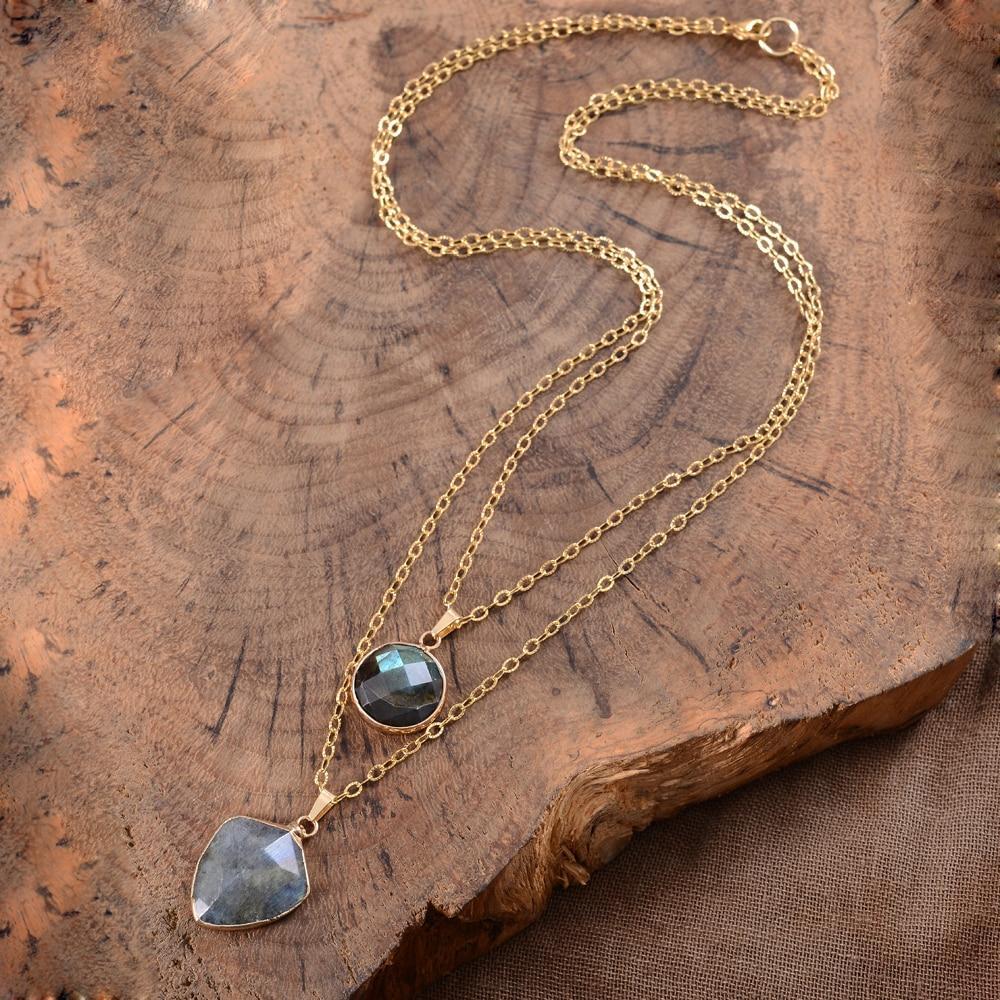 Valoria Labradorite Pendant Necklace