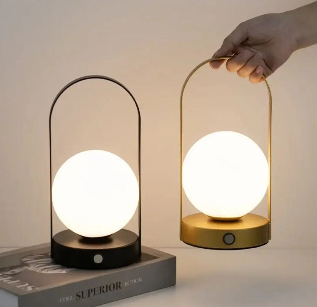 Portable LED Touch Lamp - Rechargeable Globe Light