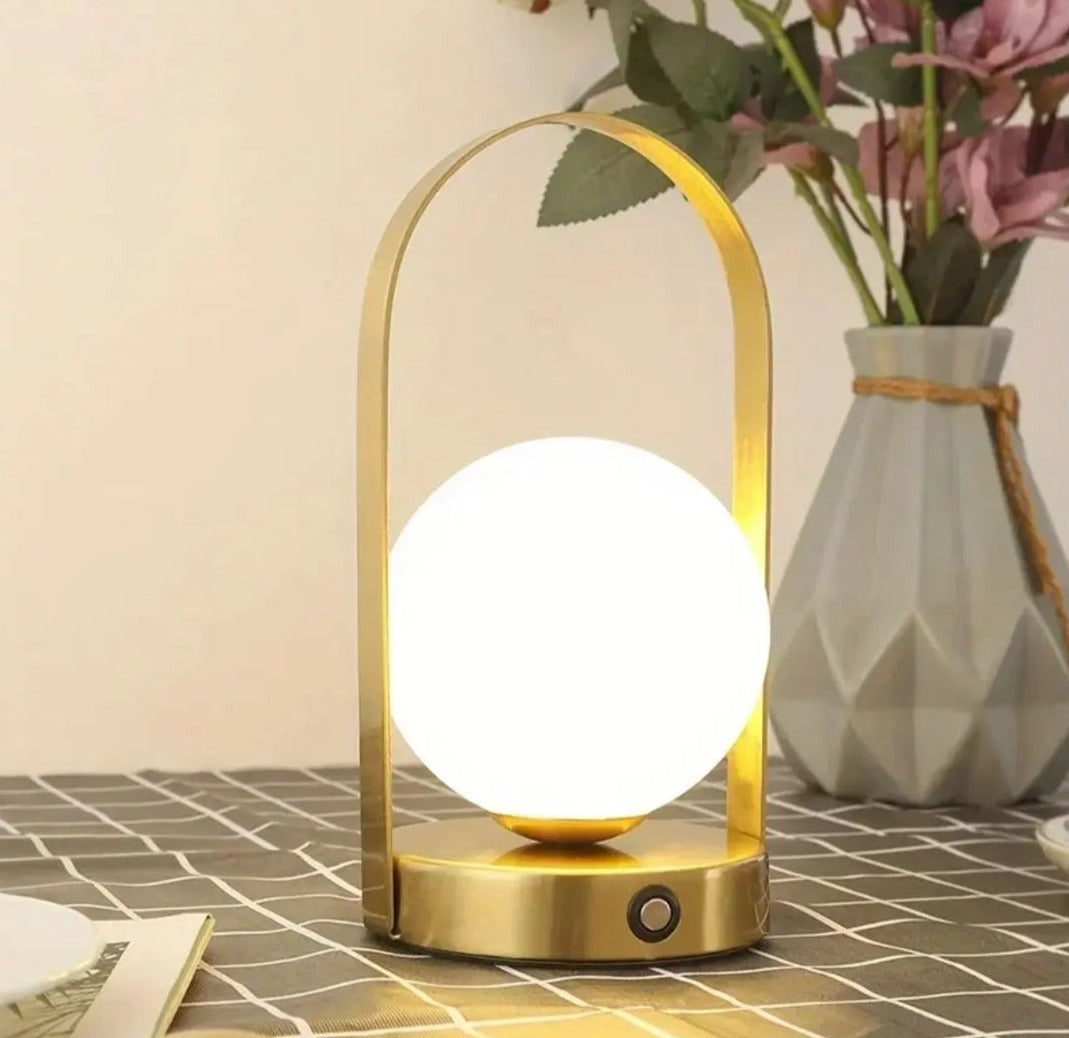 Portable LED Touch Lamp - Rechargeable Globe Light