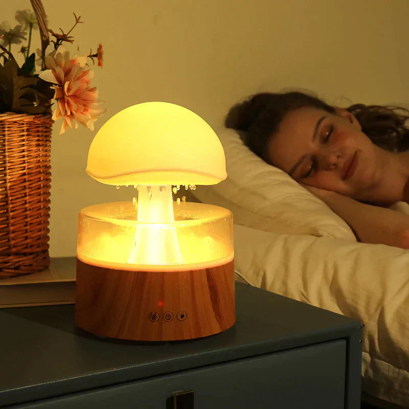 Mushroom Cloud Humidifier | Cool Mist with Soothing Light | Air Humidifier for Relaxation and Better Sleep 1