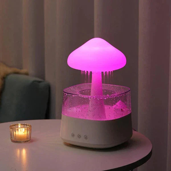 Mushroom Cloud Humidifier | Cool Mist with Soothing Light | Air Humidifier for Relaxation and Better Sleep 4