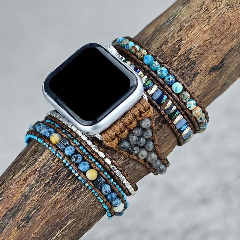 GemStone Azure Apple Watch Band