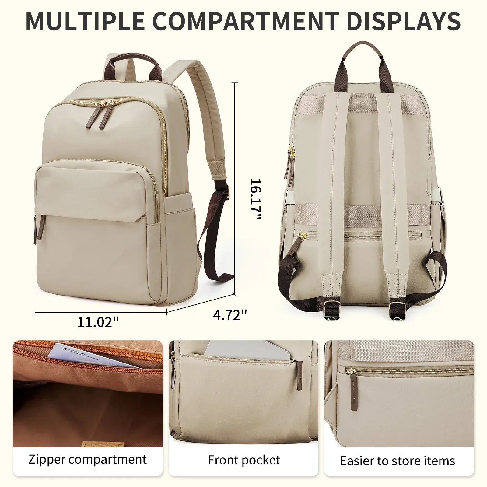 TrekMate Backpack - Spacious Water-Resistant Adventure Pack