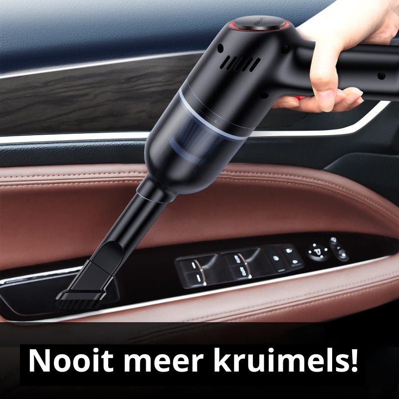 PowerVac - Portable Cordless Car Vacuum with Quiet Operation