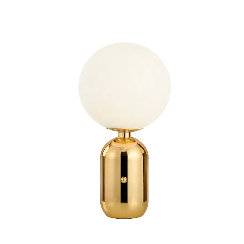 WinterGlo Table Lamp - Scandinavian Glass Design