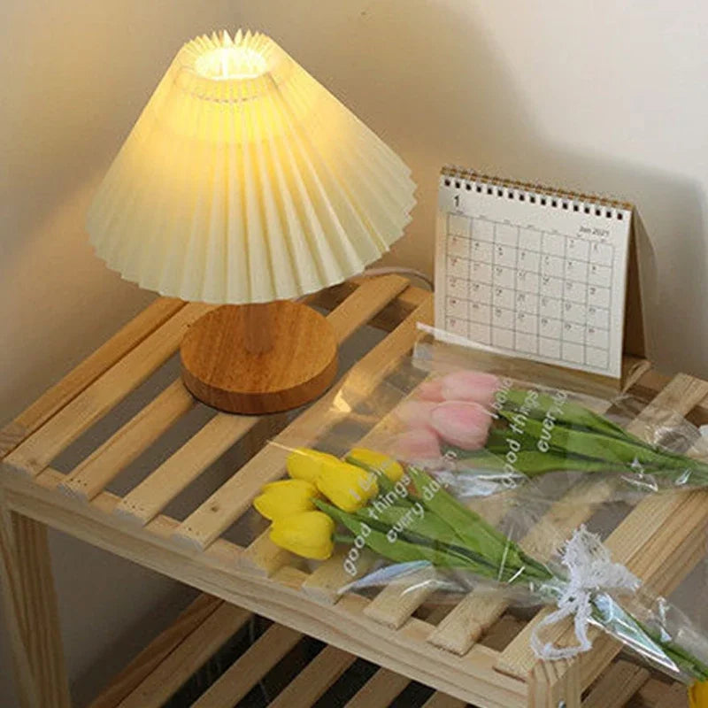 Shadelight Table Lamp - Minimalist Fabric Accent Lamp