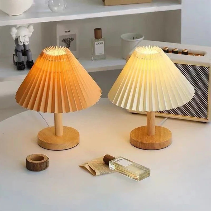 Shadelight Table Lamp - Minimalist Fabric Accent Lamp