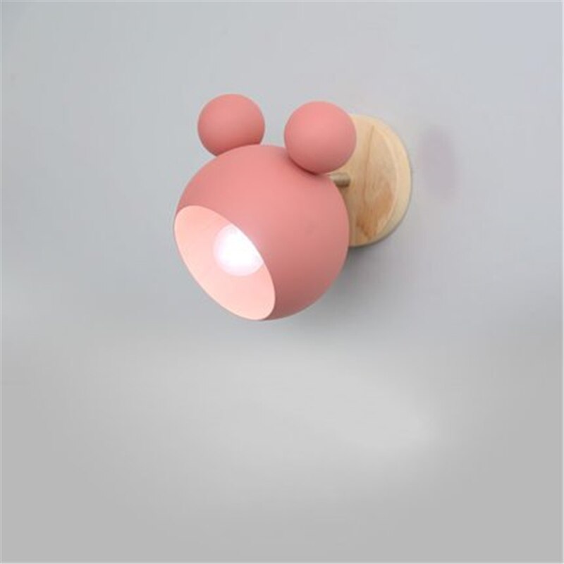 NordicGlow | Stylish Modern Steel Wall Lamp for Children's Rooms 4
