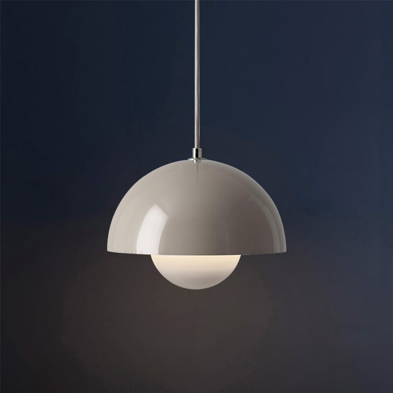 Nordic Dome Pendant Light | Modern Kitchen Pendant Lighting with Adjustable Height | Stylish Illumination for Any Room 0