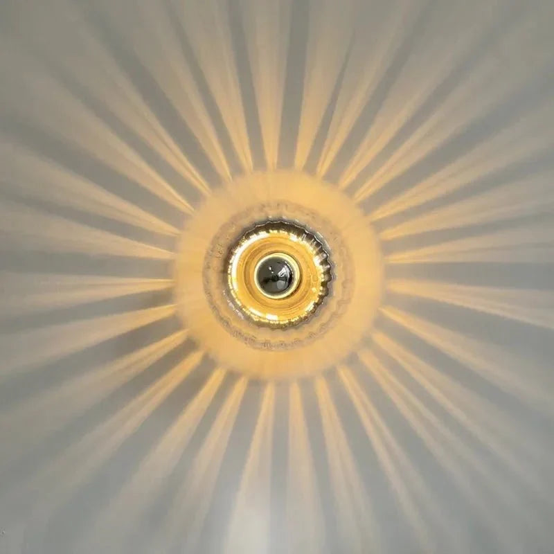 Nordic Glow | Wall Lamp with Glass Shade & Modern Design | Stylish Sconce Light for Ambient Illumination 1