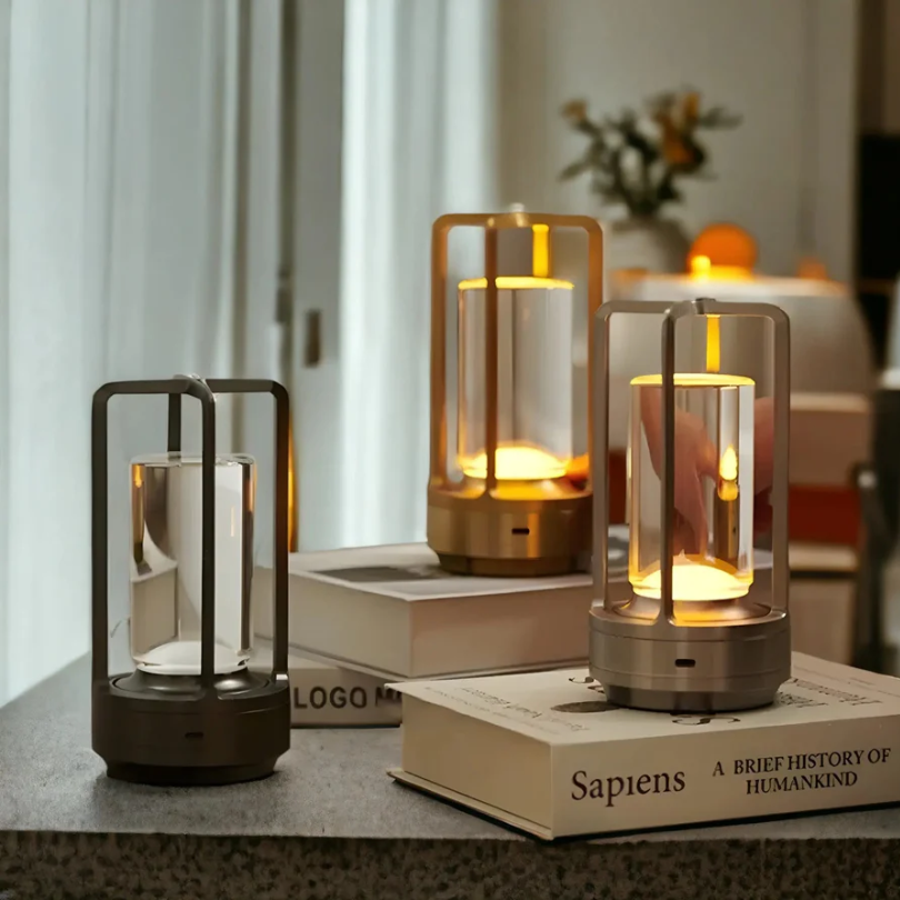 NordicaGlow | Elegant Portable Cordless Bedside Table Lamp 1