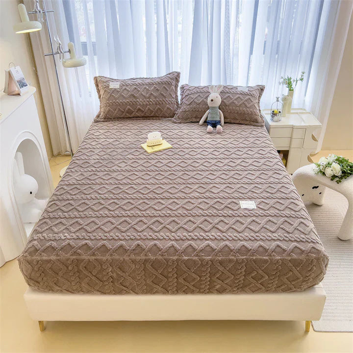LuxeLoom Flannel Duvet - Warm Cozy Winter Bedding