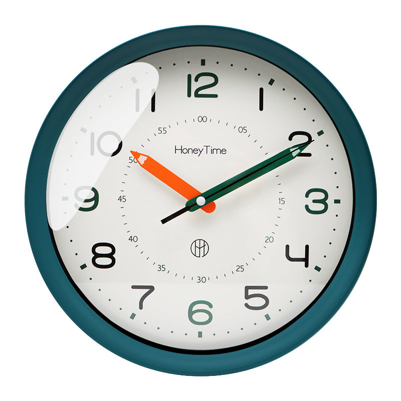 Silent Sweep Wall Clock - Quiet Kids' Room Clock