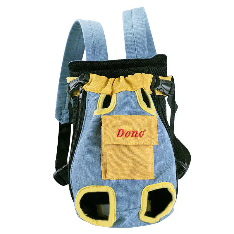 TravelBuddy Carrier - Breathable Pet Travel Bag for Small Pets