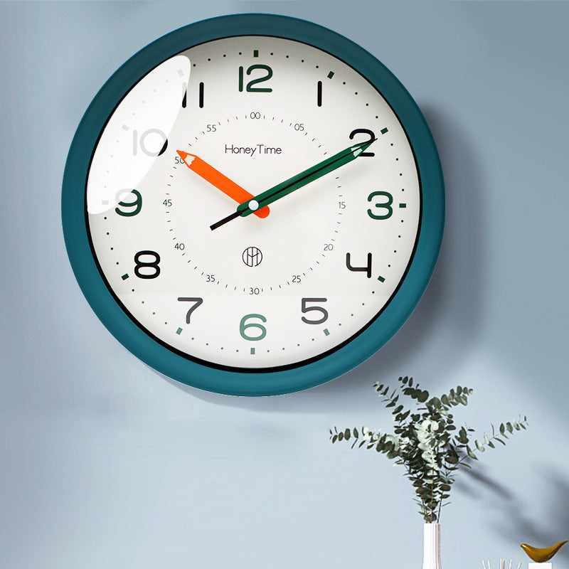 Silent Sweep Wall Clock - Quiet Kids' Room Clock