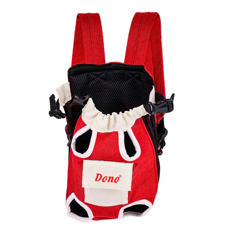 TravelBuddy Carrier - Breathable Pet Travel Bag for Small Pets