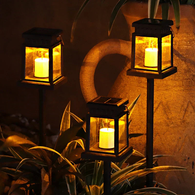 Lumière Elegant Solar Outdoor Lantern