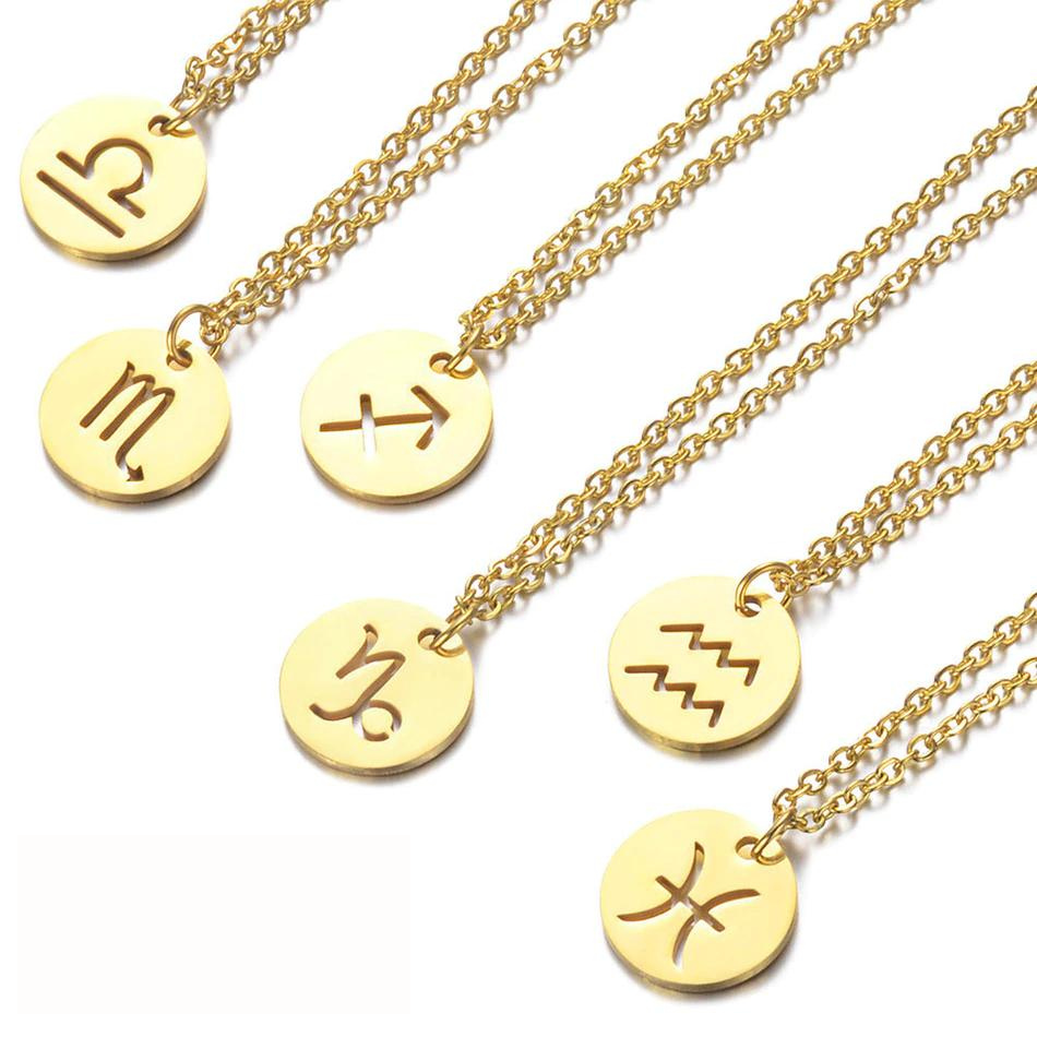 Zodiac - Coin Necklace