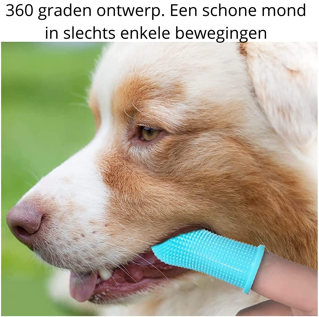 PawClean Pro - Gentle Dog Dental Finger Brush