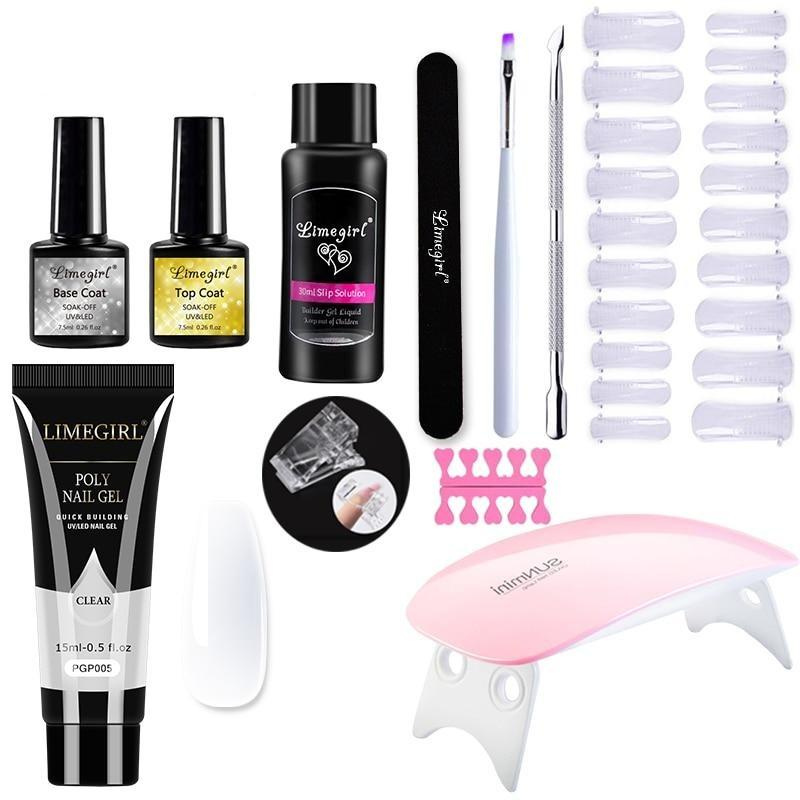 PolygelPro - Complete DIY Nail Kit