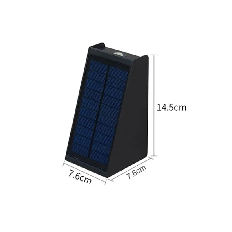 SolarLux Outdoor Lamp - Solar Garden Wall Light