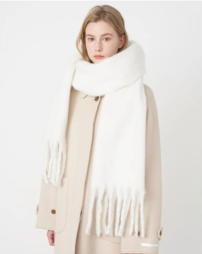 FrostSoft Scarf - Soft Cashmere Winter Scarf in Ten Colours
