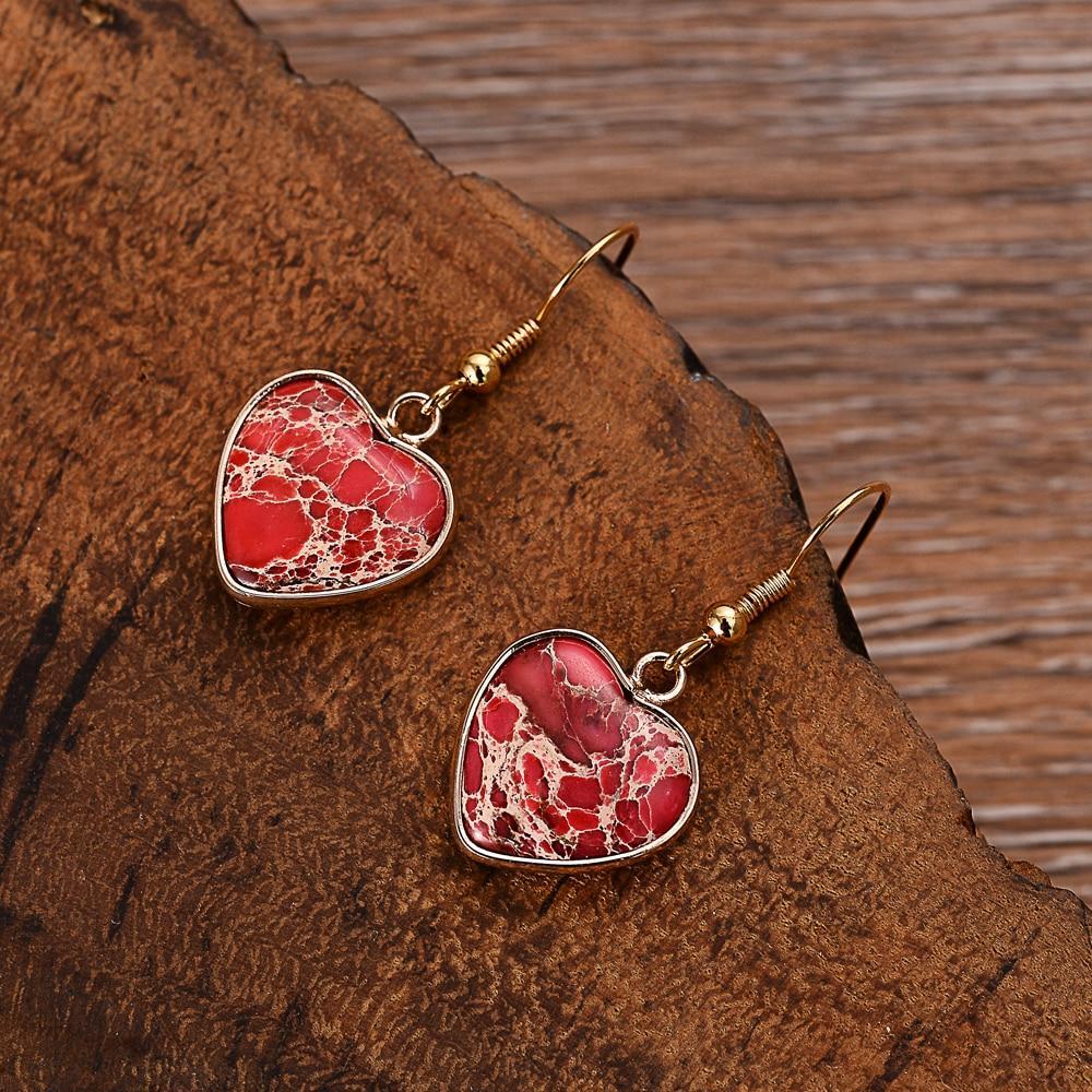 Ruby Essence Sienna Jasper Earrings