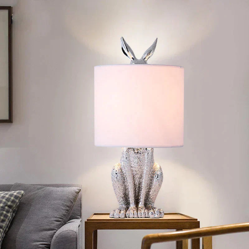 MasqueradeCraft Masked Rabbit Lamp - Statement Light