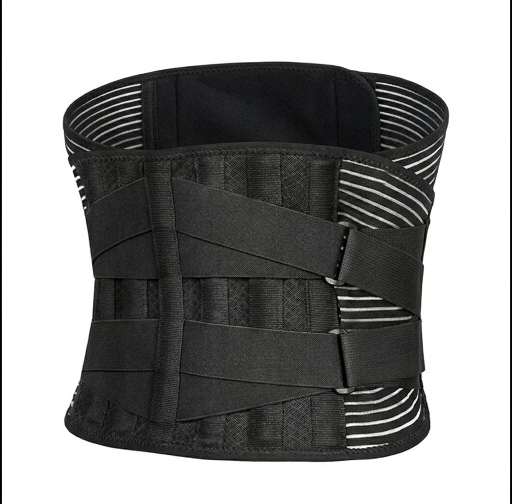 Posture Support Back Brace - Adjustable Comfort with Steel Plates for Enhanced Stability 1