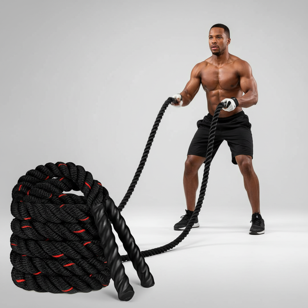 PowerJump | Adjustable Weighted Jump Rope for Strength Training | Enhance Endurance and Coordination 0