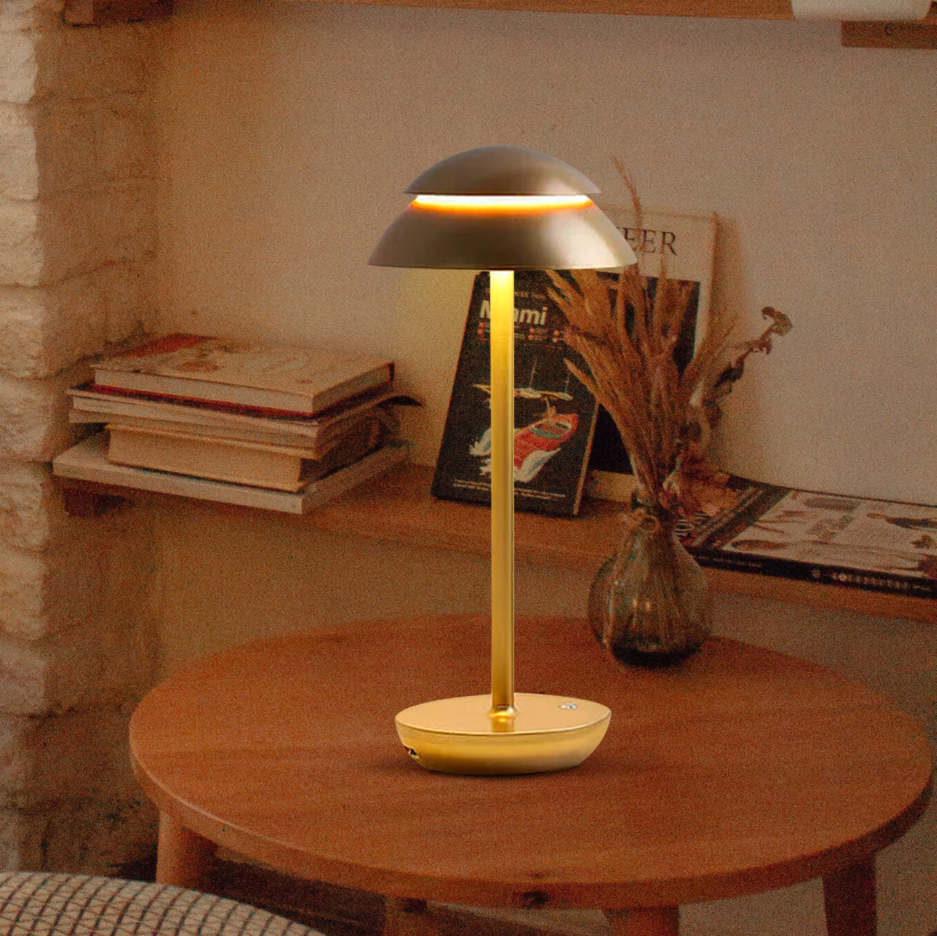 Luxora Cordless Touch Table Lamp - Rechargeable