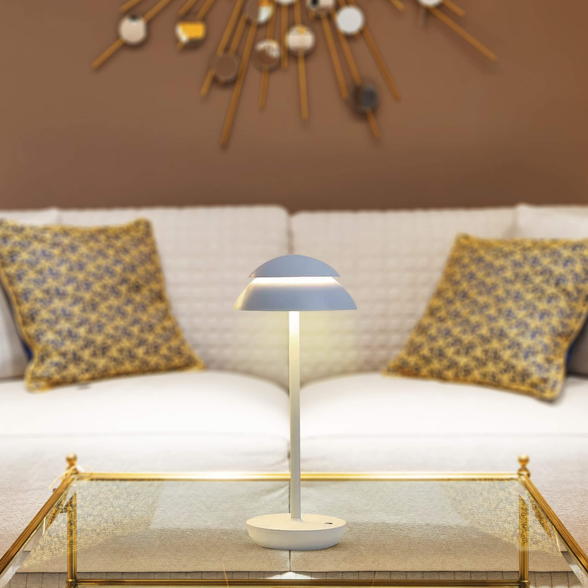 Luxora Cordless Touch Table Lamp - Rechargeable