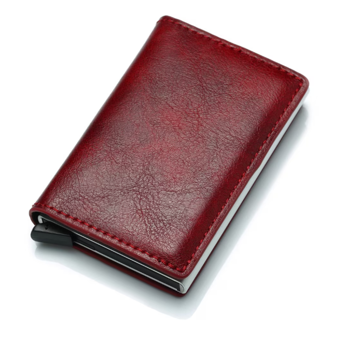 AluClip - Slim RFID Card Holder with Money Clip