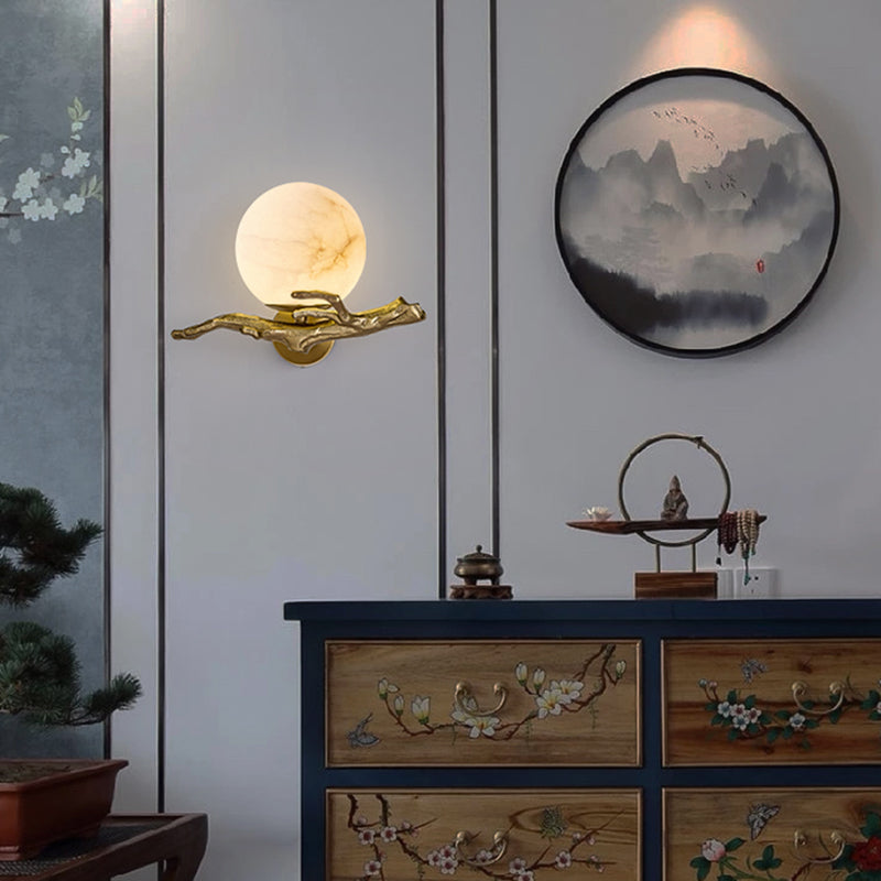LumeMarble – Elegant Marble Wall Lamp | Modern LED Lighting
