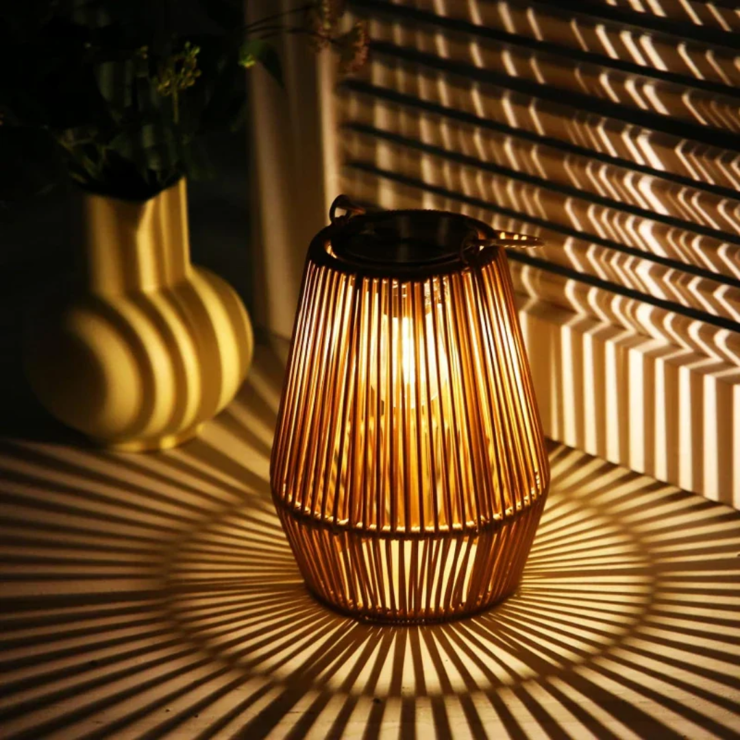 RattanGlow | Stylish Handwoven Waterproof Solar Garden Lights 0