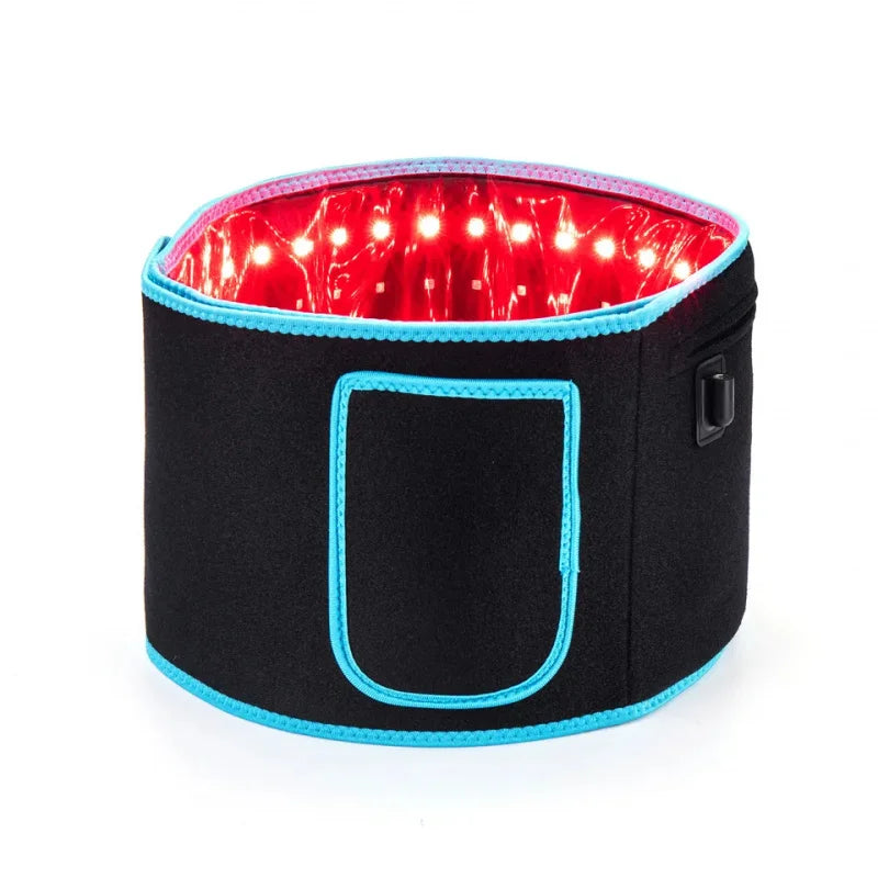 Red Light Therapy Waist Belt - Adjustable Heat for Targeted Pain Relief 2