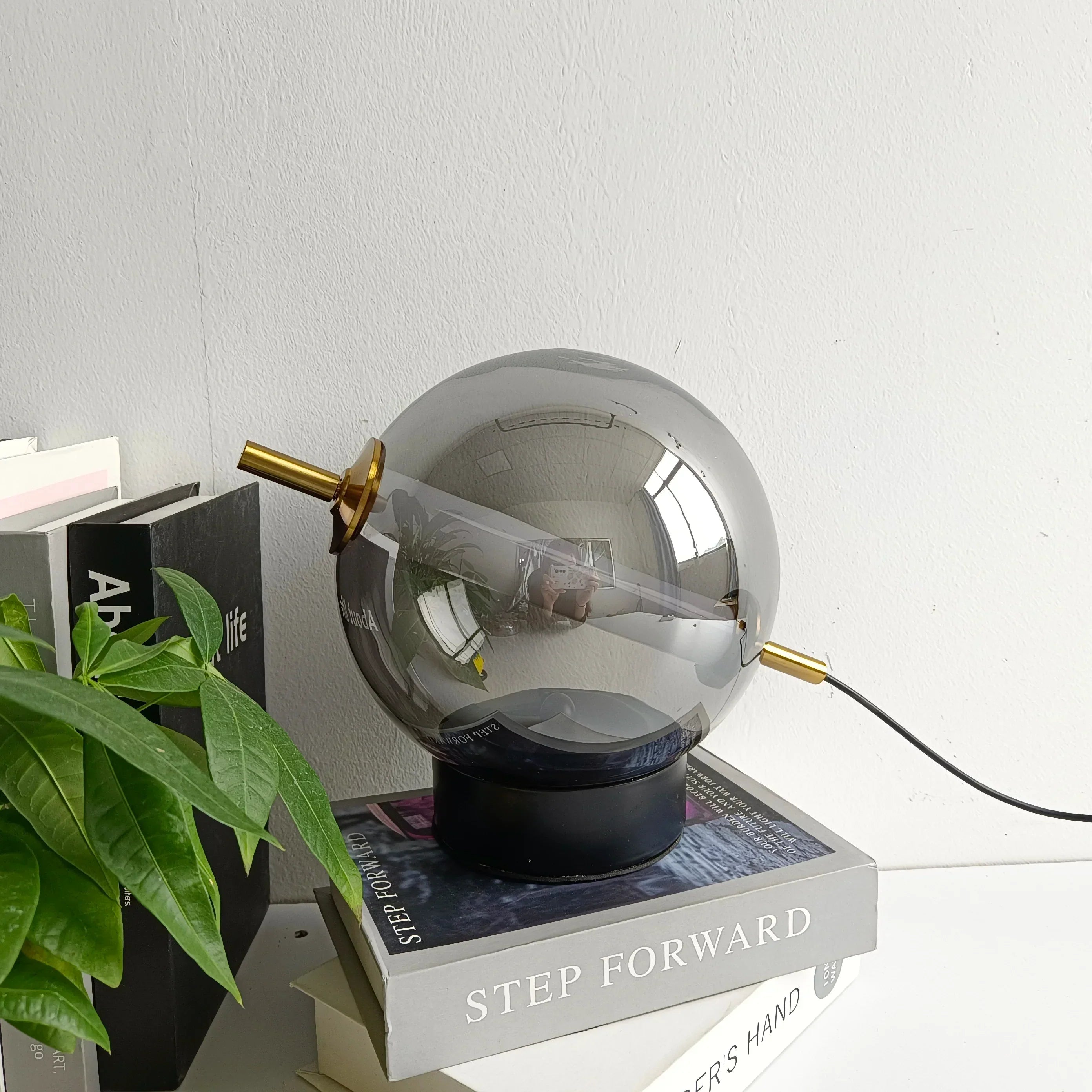RadiantRevival Retro Glass Table Lamp - Warm Glow