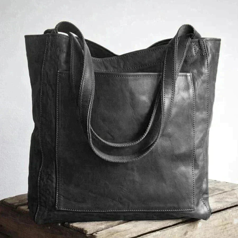 Louna Bag - Elegant Leather Tote for Women