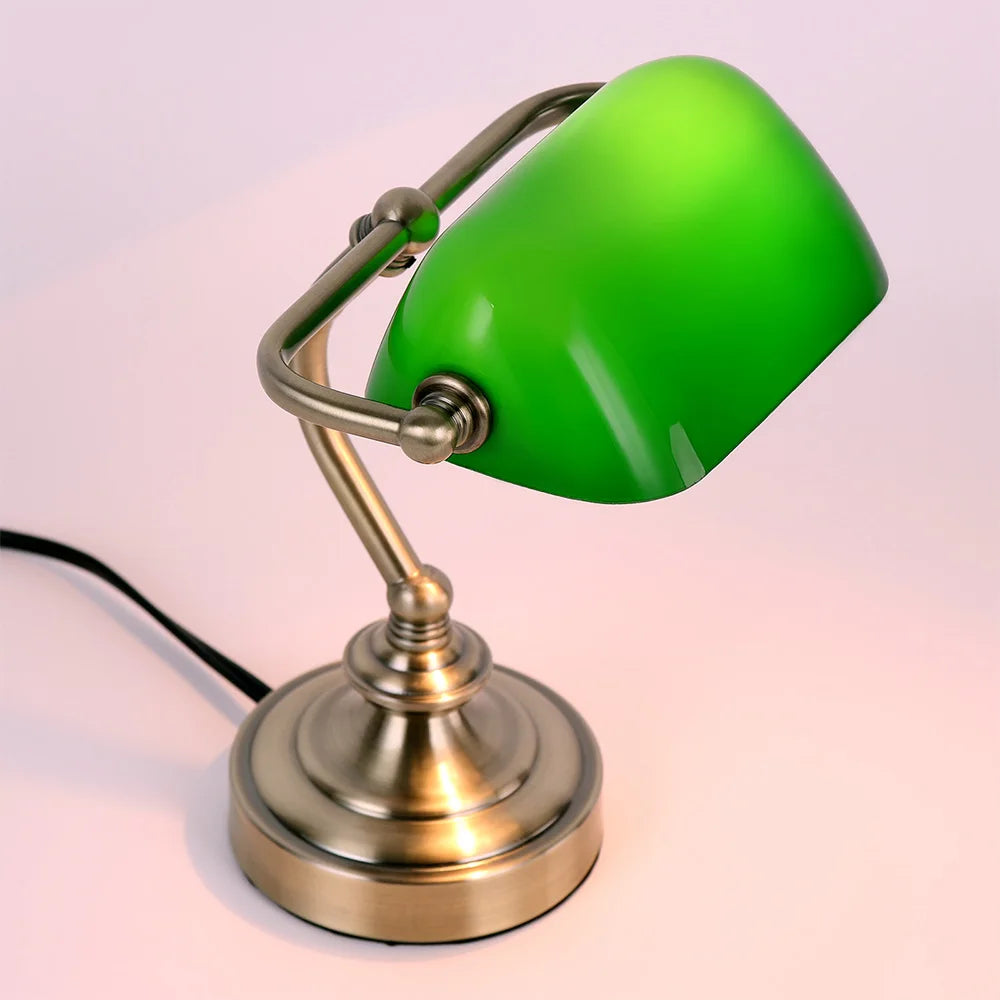 NostalGlow Retro Mini Desk Lamp