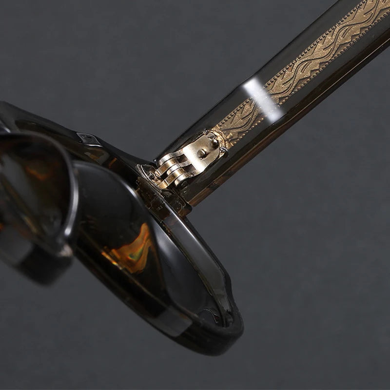 Retro Acetate Sunglasses - Lightweight Polarized Shades with Full UV Protection 6