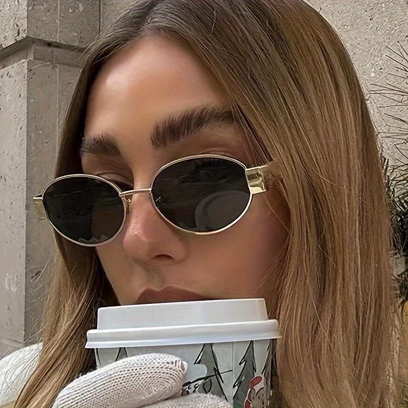 Retro Round Sunglasses - Chic UV Protection for Everyday Style 1