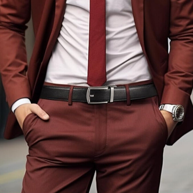 EliteSlide Belt – Luxe Adjustable Leather Belt