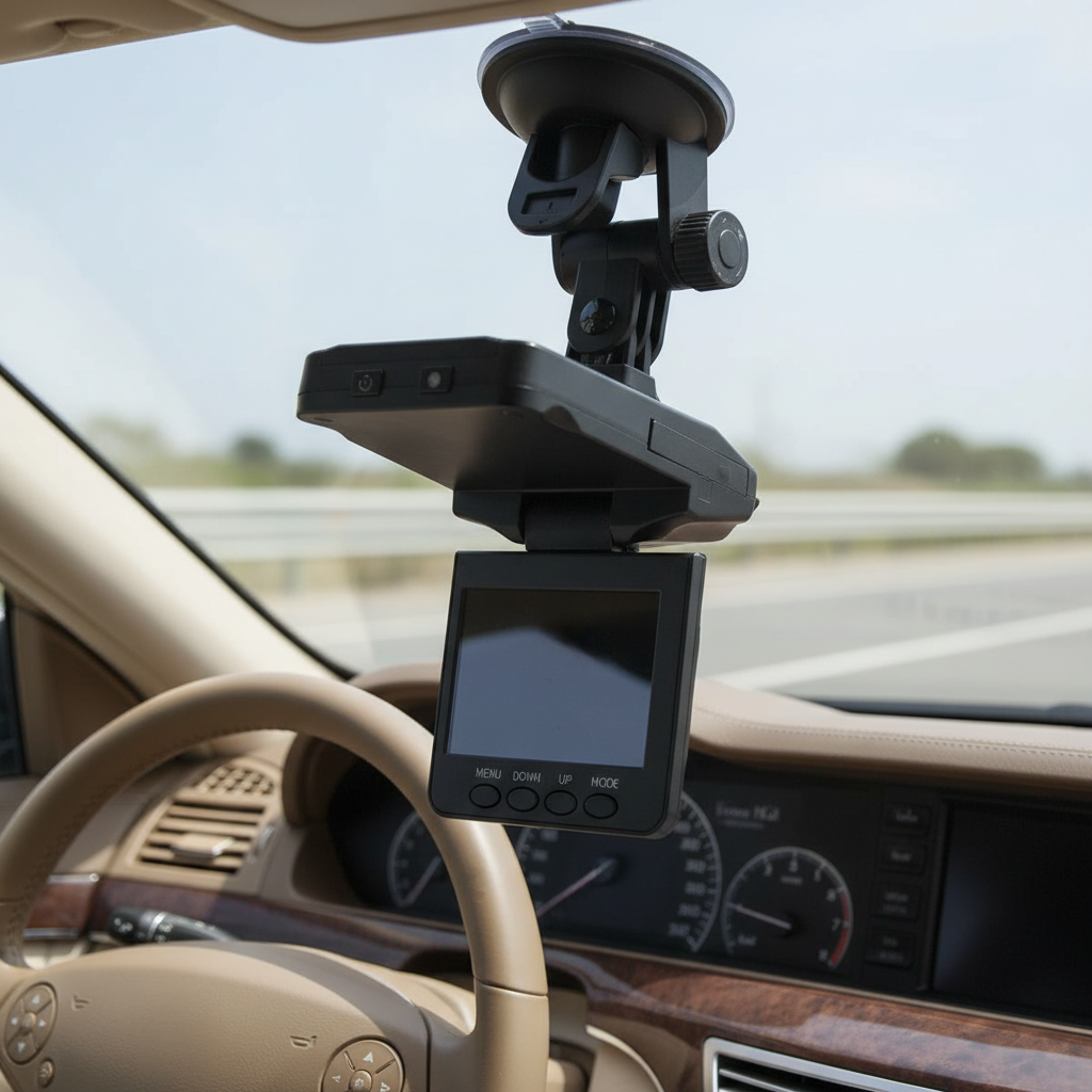 Rotatable Dashcam Monitor with WDR Technology | High-Quality Recording for Enhanced Safety 0