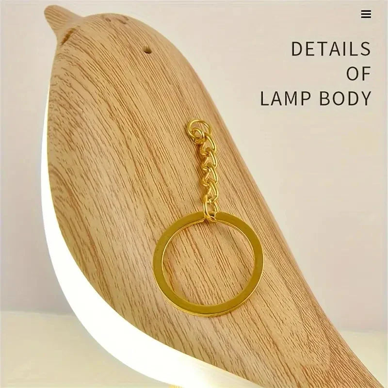 Bird Night Lamp - Touch-Control Color Night Light