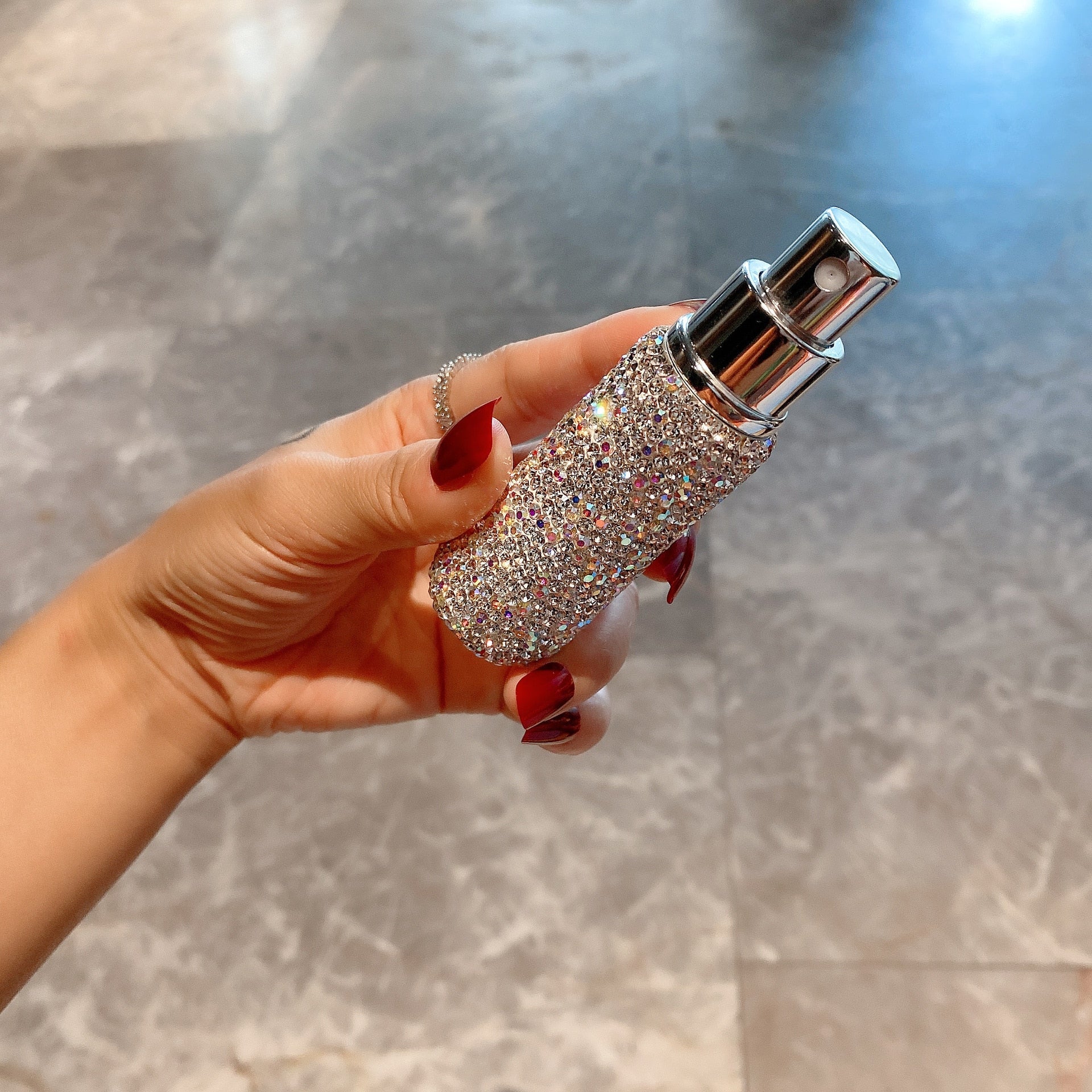DiamondScent - Luxe Refillable Perfume Bottle