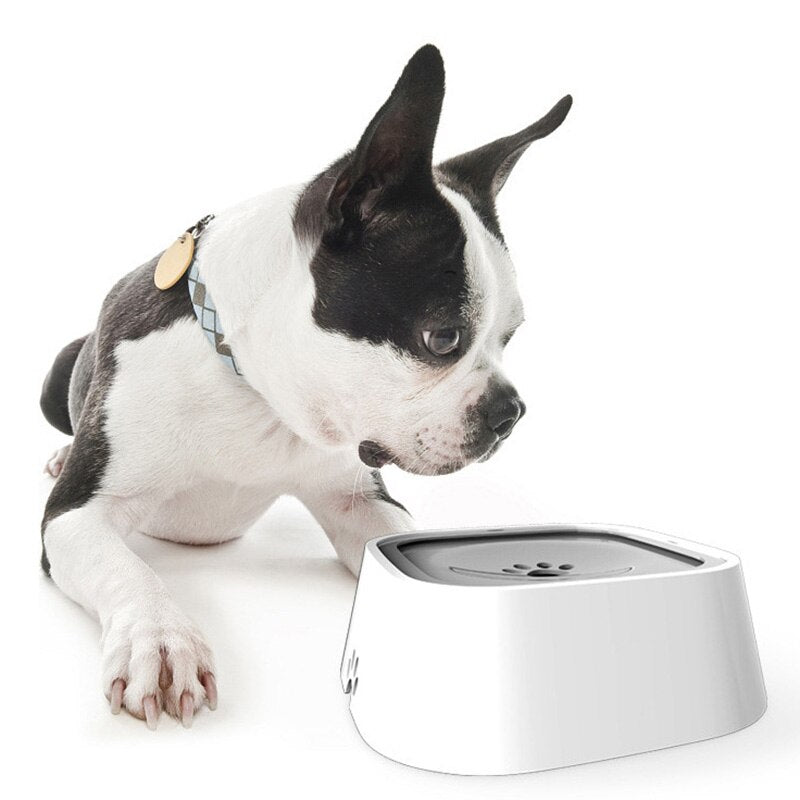 SplashGuard - No-Spill Dog Water Bowl with Floating Disc