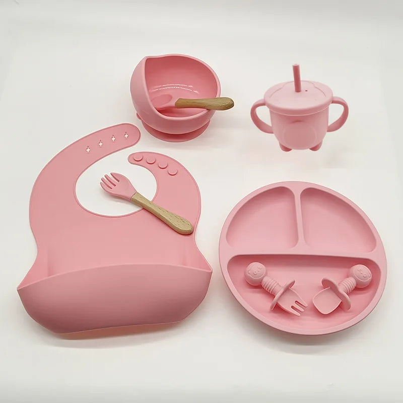 TinyBites Silicone Baby Feeding Set