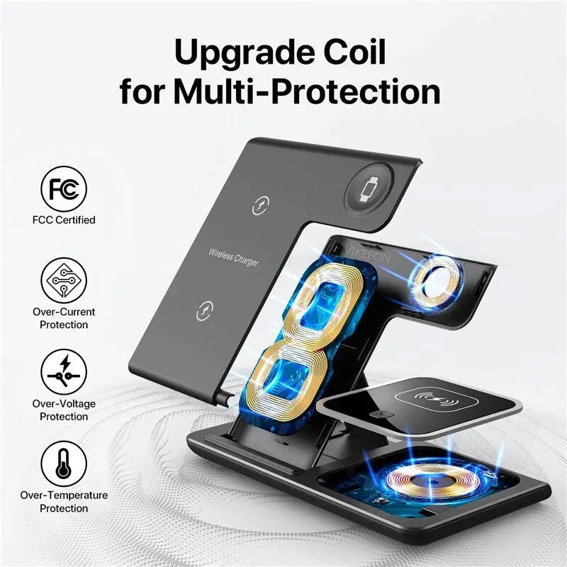Sameza - 3-in-1 Wireless Charging Station
